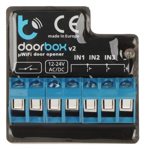 INTELIGENTNY STEROWNIK DRZWI I FURTEK DOORBOX/BLEBOX Wi-Fi, 12 ... 24 V DC/AC INTELIGENTNY STEROWNIK DRZWI I FURTEK DOORBOX/BLEBOX Wi-Fi, 12 ... 24 V DC/AC