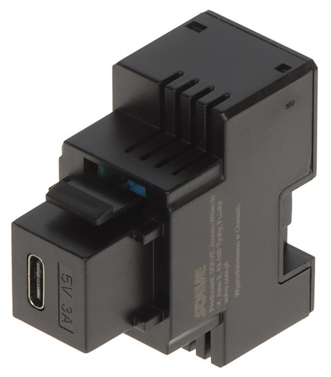 ŁADOWARKA USB FX-USB-C-FC/B KEYSTONE ŁADOWARKA USB FX-USB-C-FC/B KEYSTONE
