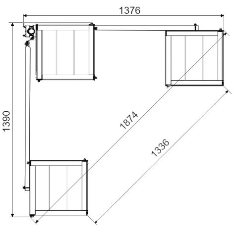 MASZT BALASTOWY NAROŻNIKOWY MB-3/PLUS/C MASZT BALASTOWY NAROŻNIKOWY MB-3/PLUS/C