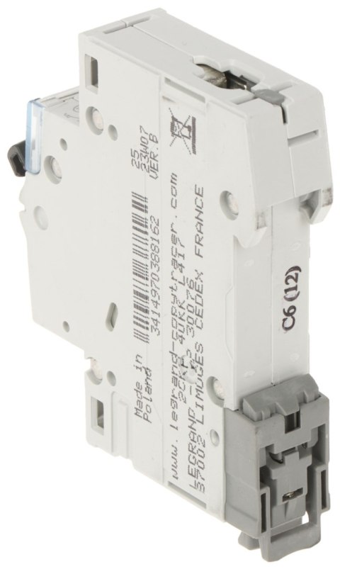 WYŁĄCZNIK NADPRĄDOWY LE-403430 JEDNOFAZOWY 6 A TYP C LEGRAND WYŁĄCZNIK NADPRĄDOWY LE-403430 JEDNOFAZOWY 6 A TYP C LEGRAND