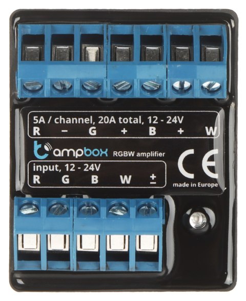 WZMACNIACZ LED AMPBOX/BLEBOX 12 ... 24 V DC WZMACNIACZ LED AMPBOX/BLEBOX 12 ... 24 V DC