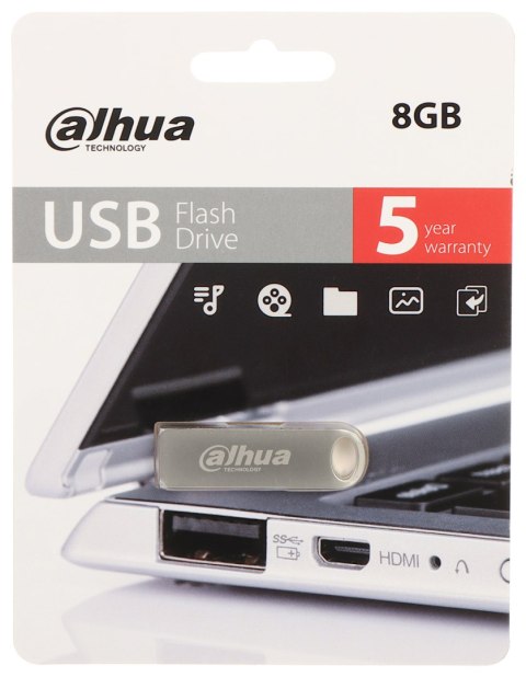 PENDRIVE USB-U106-20-8GB 8 GB USB 2.0 DAHUA PENDRIVE USB-U106-20-8GB 8 GB USB 2.0 DAHUA