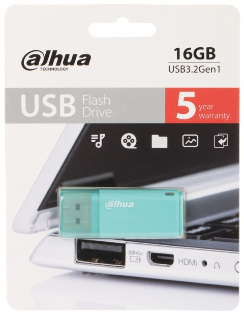 PENDRIVE USB-U126-30-16GB 16 GB USB 3.2 Gen 1 DAHUA PENDRIVE USB-U126-30-16GB 16 GB USB 3.2 Gen 1 DAHUA
