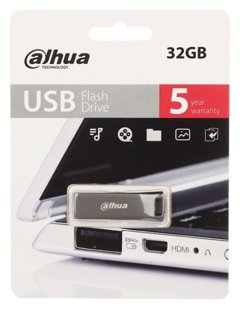 PENDRIVE USB-U156-20-32GB 32 GB USB 2.0 DAHUA PENDRIVE USB-U156-20-32GB 32 GB USB 2.0 DAHUA