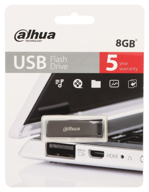PENDRIVE USB-U156-20-8GB 8 GB USB 2.0 DAHUA PENDRIVE USB-U156-20-8GB 8 GB USB 2.0 DAHUA