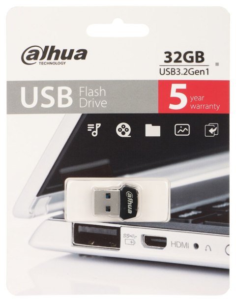 PENDRIVE USB-U166-31-32G 32 GB USB 3.2 Gen 1 DAHUA PENDRIVE USB-U166-31-32G 32 GB USB 3.2 Gen 1 DAHUA