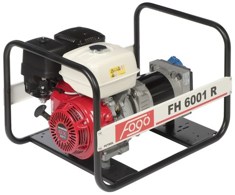 AGREGAT PRĄDOTWÓRCZY FH-6001R 5600 W Honda GX 390 FOGO AGREGAT PRĄDOTWÓRCZY FH-6001R 5600 W Honda GX 390 FOGO