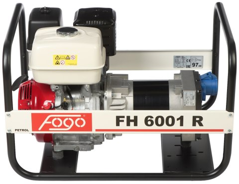 AGREGAT PRĄDOTWÓRCZY FH-6001R 5600 W Honda GX 390 FOGO AGREGAT PRĄDOTWÓRCZY FH-6001R 5600 W Honda GX 390 FOGO