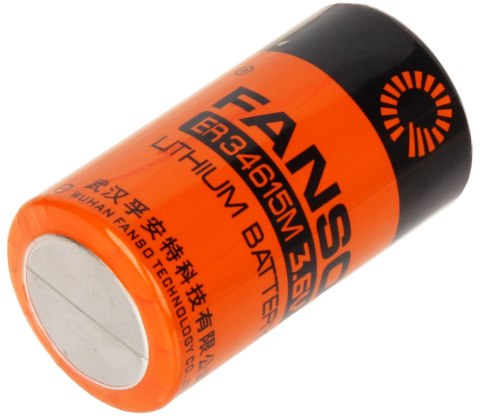 BATERIA LITOWO-JONOWO-TIONYLOWA BAT-ER34615 3.6 V ER34615M FANSO BATERIA LITOWO-JONOWO-TIONYLOWA BAT-ER34615 3.6 V ER34615M FANSO