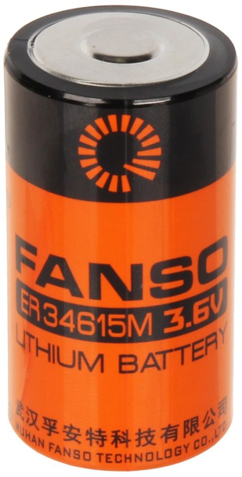 BATERIA LITOWO-JONOWO-TIONYLOWA BAT-ER34615 3.6 V ER34615M FANSO BATERIA LITOWO-JONOWO-TIONYLOWA BAT-ER34615 3.6 V ER34615M FANSO