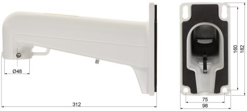 KAMERA IP SZYBKOOBROTOWA ZEWNĘTRZNA DS-2DE5425IW-AE(T5) - 3.7 Mpx 4.8 ... 120 mm Hikvision KAMERA IP SZYBKOOBROTOWA ZEWNĘTRZNA DS-2DE5425IW-AE(T5) - 3.7 Mpx 4.8 ... 120 mm Hikvision