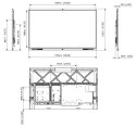 TABLICA INTERAKTYWNA LCH86-MC410-B 86 " - 4K UHD DAHUA