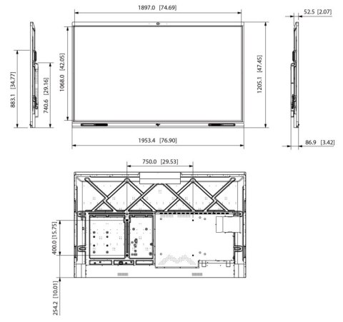 TABLICA INTERAKTYWNA LCH86-MC410-B 86 " - 4K UHD DAHUA TABLICA INTERAKTYWNA LCH86-MC410-B 86 " - 4K UHD DAHUA
