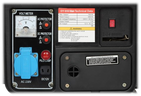 AGREGAT PRĄDOTWÓRCZY DY-950 650 W Dynamo AGREGAT PRĄDOTWÓRCZY DY-950 650 W Dynamo