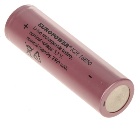AKUMULATOR LI-ION BAT-ICR18650/EP 3.7 V EUROPOWER AKUMULATOR LI-ION BAT-ICR18650/EP 3.7 V EUROPOWER