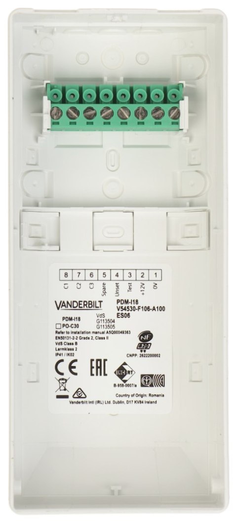 CZUJKA PIR PDM-I18 Vanderbilt CZUJKA PIR PDM-I18 Vanderbilt