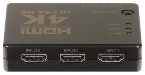 PRZEŁĄCZNIK HDMI-SW-3/1-IR-4K PRZEŁĄCZNIK HDMI-SW-3/1-IR-4K