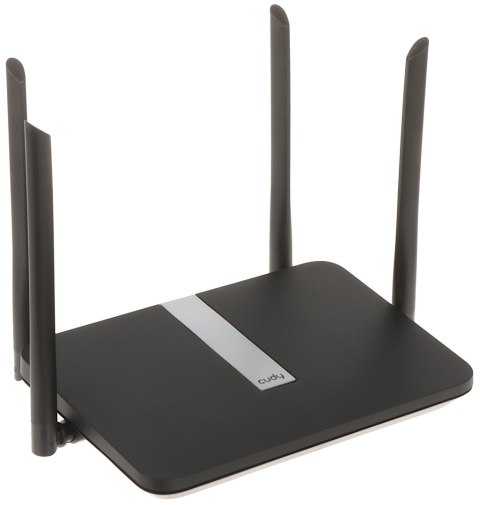 ROUTER CUDY-WR2100 2.4 GHz, 5 GHz, 300 Mb/s + 1733 Mb/s ROUTER CUDY-WR2100 2.4 GHz, 5 GHz, 300 Mb/s + 1733 Mb/s