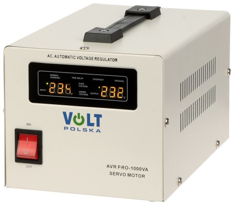STABILIZATOR NAPIĘCIA SIECIOWEGO AVR-PRO-1000VA VOLT Polska STABILIZATOR NAPIĘCIA SIECIOWEGO AVR-PRO-1000VA VOLT Polska