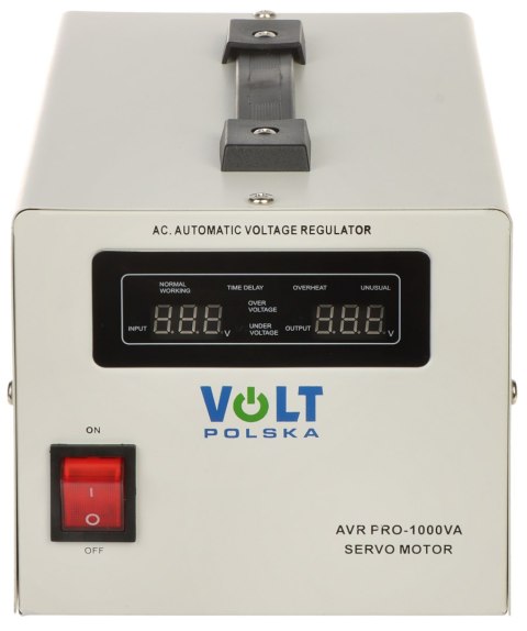 STABILIZATOR NAPIĘCIA SIECIOWEGO AVR-PRO-1000VA VOLT Polska STABILIZATOR NAPIĘCIA SIECIOWEGO AVR-PRO-1000VA VOLT Polska