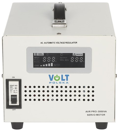 STABILIZATOR NAPIĘCIA SIECIOWEGO AVR-PRO-3000VA VOLT Polska STABILIZATOR NAPIĘCIA SIECIOWEGO AVR-PRO-3000VA VOLT Polska