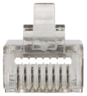 WTYK MODULARNY EKRANOWANY RJ45T/6-EKRAN*P100 TYP EZ