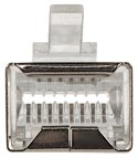WTYK MODULARNY EKRANOWANY RJ45T/6-EKRAN*P100 TYP EZ
