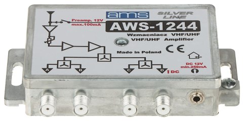 WZMACNIACZ ANTENOWY AWS-1244 AMS WZMACNIACZ ANTENOWY AWS-1244 AMS