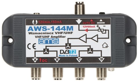 WZMACNIACZ ANTENOWY AWS-144M AMS WZMACNIACZ ANTENOWY AWS-144M AMS