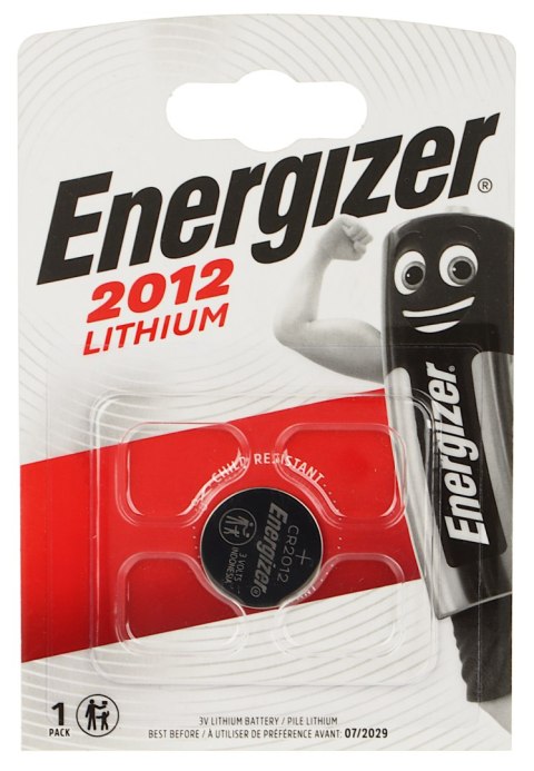 BATERIA LITOWA BAT-CR2012 ENERGIZER BATERIA LITOWA BAT-CR2012 ENERGIZER