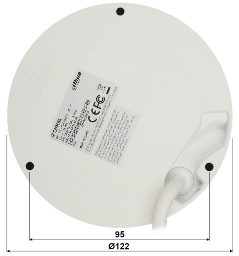 KAMERA WANDALOODPORNA IP IPC-HDBW3441R-AS-P-0210B WizSense - 4.7 Mpx 2.1 mm DAHUA KAMERA WANDALOODPORNA IP IPC-HDBW3441R-AS-P-0210B WizSense - 4.7 Mpx 2.1 mm DAHUA