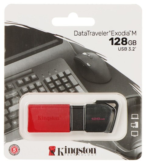 PENDRIVE FD-128/DTXM-KINGSTON 128 GB USB 3.2 Gen 1 PENDRIVE FD-128/DTXM-KINGSTON 128 GB USB 3.2 Gen 1