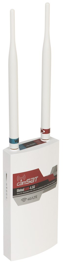 PUNKT DOSTĘPOWY LTE Cat. 4 GLOBALCAM4.5G-2POE 2.4 GHz, 150 Mb/s CAMSAT PUNKT DOSTĘPOWY LTE Cat. 4 GLOBALCAM4.5G-2POE 2.4 GHz, 150 Mb/s CAMSAT