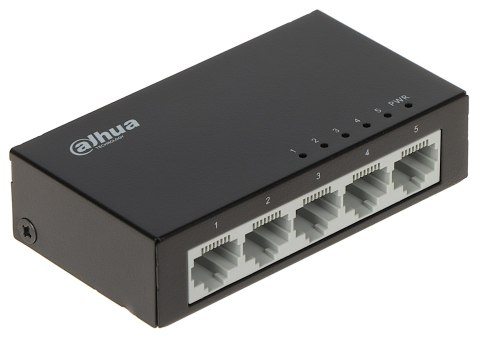 SWITCH PFS3005-5ET-V2 5-PORTOWY DAHUA SWITCH PFS3005-5ET-V2 5-PORTOWY DAHUA