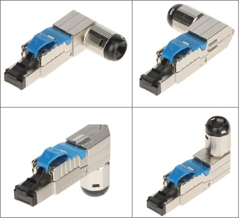 WTYK MODULARNY KĄTOWY EKRANOWANY RJ45/FTP6A-HAND-KAT WTYK MODULARNY KĄTOWY EKRANOWANY RJ45/FTP6A-HAND-KAT