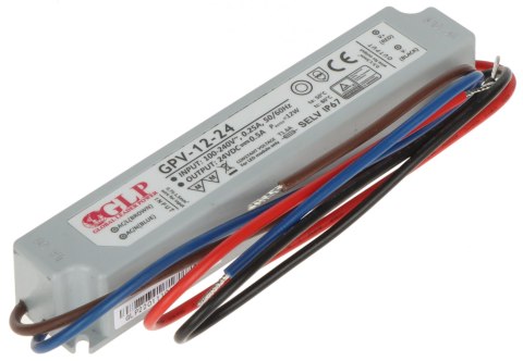 ZASILACZ IMPULSOWY 24V/0.5A/GPV ZASILACZ IMPULSOWY 24V/0.5A/GPV