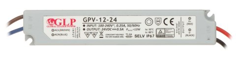 ZASILACZ IMPULSOWY 24V/0.5A/GPV ZASILACZ IMPULSOWY 24V/0.5A/GPV