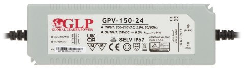 ZASILACZ IMPULSOWY 24V/6A/GPV ZASILACZ IMPULSOWY 24V/6A/GPV