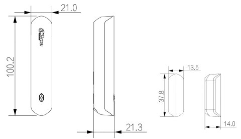 BEZPRZEWODOWY KONTAKTRON ARD323-W2(868S) DAHUA BEZPRZEWODOWY KONTAKTRON ARD323-W2(868S) DAHUA
