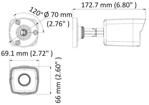 KAMERA IP DS-2CD1021-I(2.8MM)(F) - 1080p Hikvision KAMERA IP DS-2CD1021-I(2.8MM)(F) - 1080p Hikvision