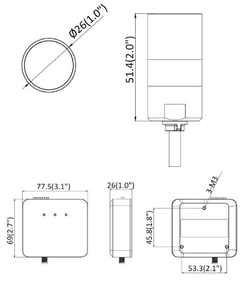 KAMERA IP DS-2CD6425G1-30(2.8MM)(8M) - 1080p 2.8 mm Hikvision KAMERA IP DS-2CD6425G1-30(2.8MM)(8M) - 1080p 2.8 mm Hikvision