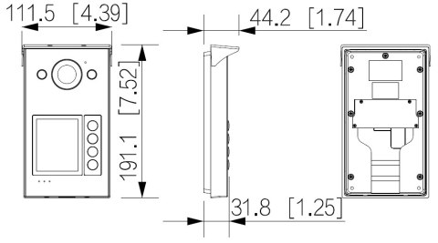 WIDEODOMOFON VTO3312Q-P DAHUA WIDEODOMOFON VTO3312Q-P DAHUA