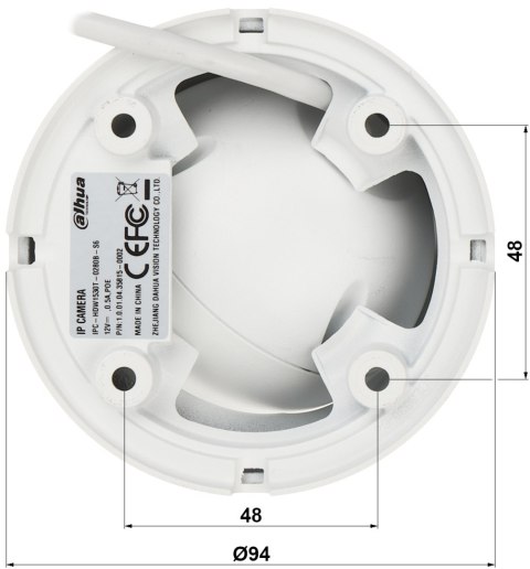 KAMERA IP IPC-HDW1530T-0280B-S6 - 5 Mpx 2.8 mm DAHUA KAMERA IP IPC-HDW1530T-0280B-S6 - 5 Mpx 2.8 mm DAHUA