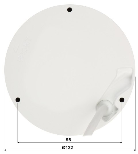 KAMERA WANDALOODPORNA IP IPC-HDBW5449R-ASE-LED-0280B Full-Color - 4 Mpx 2.8 mm DAHUA KAMERA WANDALOODPORNA IP IPC-HDBW5449R-ASE-LED-0280B Full-Color - 4 Mpx 2.8 mm DAHUA