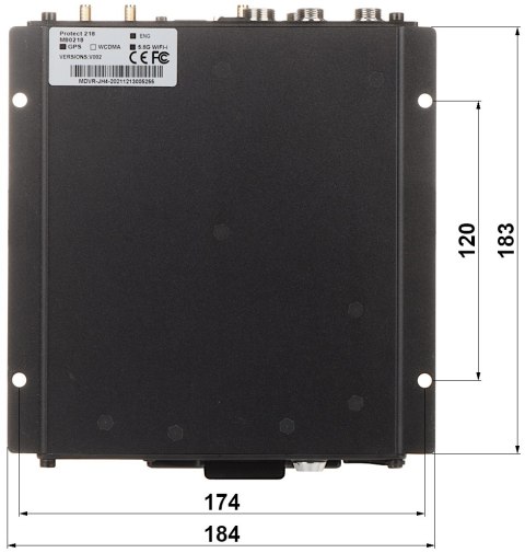 REJESTRATOR MOBILNY AHD, PAL, IP PROTECT-218 4 KANAŁY REJESTRATOR MOBILNY AHD, PAL, IP PROTECT-218 4 KANAŁY