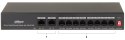 SWITCH POE PFS3010-8ET-65 8-PORTOWY DAHUA