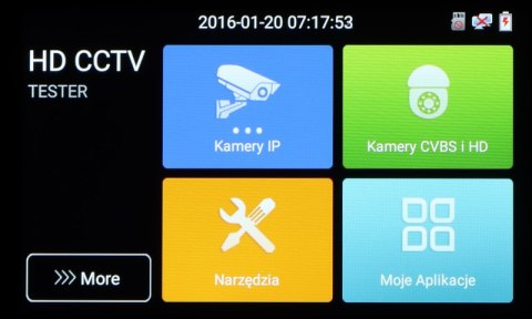 WIELOFUNKCYJNY TESTER CCTV CS-HB-45W WIELOFUNKCYJNY TESTER CCTV CS-HB-45W