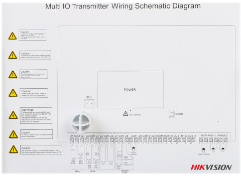 BEZPRZEWODOWY EKSPANDER WE/WY PRZEWODOWYCH AX PRO DS-PM1-I1602-WE Hikvision BEZPRZEWODOWY EKSPANDER WE/WY PRZEWODOWYCH AX PRO DS-PM1-I1602-WE Hikvision