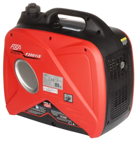 INWERTEROWY AGREGAT PRĄDOTWÓRCZY F-2001/IS 1800 W FOGO INWERTEROWY AGREGAT PRĄDOTWÓRCZY F-2001/IS 1800 W FOGO