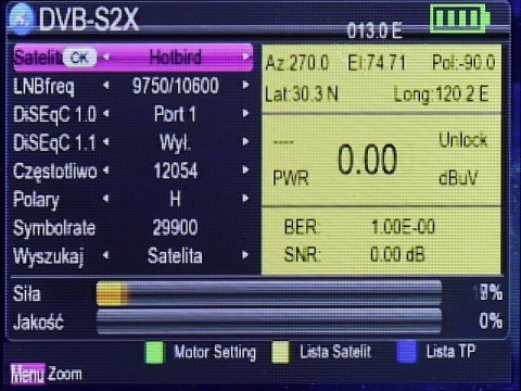 MIERNIK SATELITARNY S-22 DVB-S/S2/S2X Spacetronik MIERNIK SATELITARNY S-22 DVB-S/S2/S2X Spacetronik